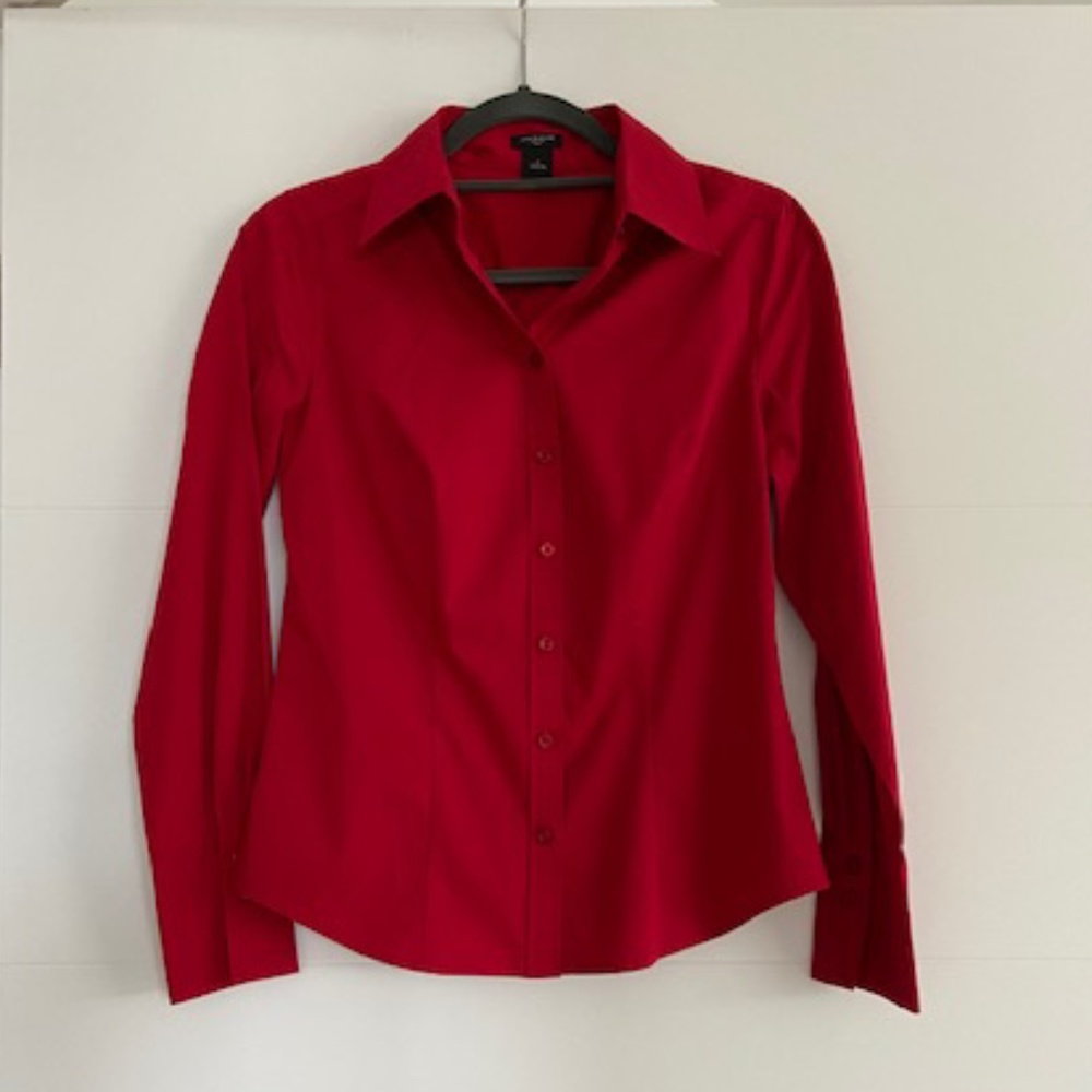 Ann Taylor Perfect Shirt  Button Down Size 2